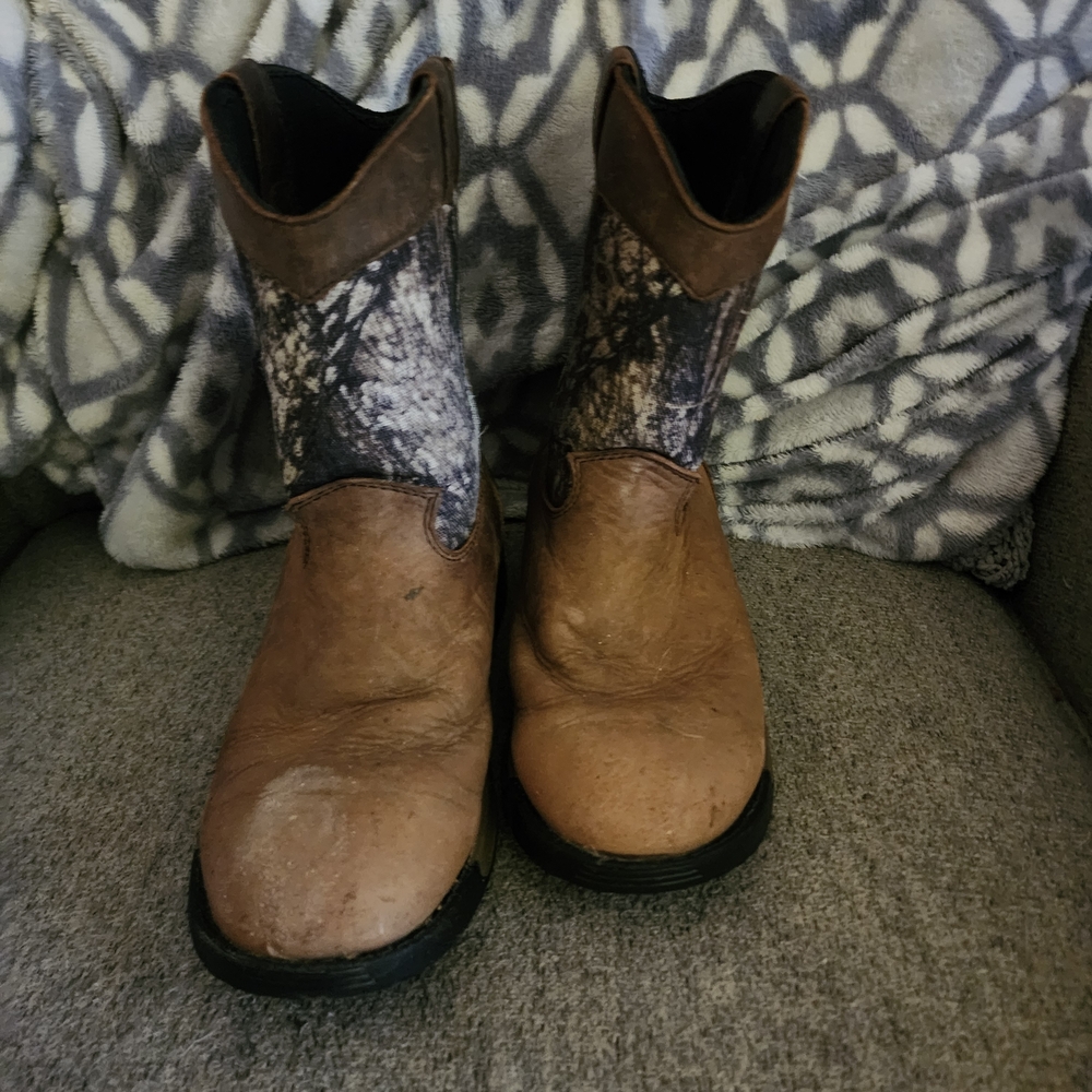 Rocky Aztec Boots in Brown Camo